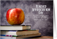 Teacher Appreciation...