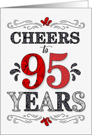 95th Birthday Cheers...