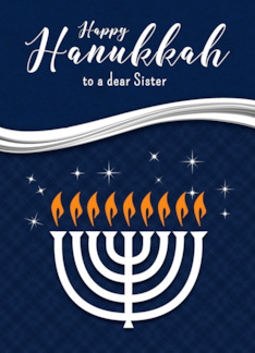 for Sister Hanukkah...