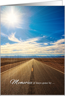 Friendship Thinking of You Scenic Lake View card