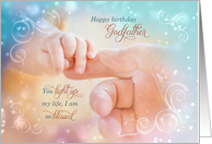 Happy Birthday Godfather Tender Moments card