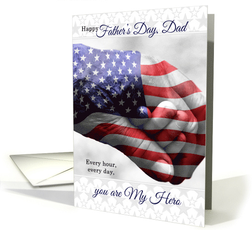 For Military Dad Currently Serving on Father's Day card (426934)