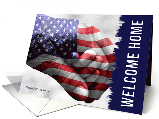Welcome Your Soldier Home and Invite Family and Friends card (426957)