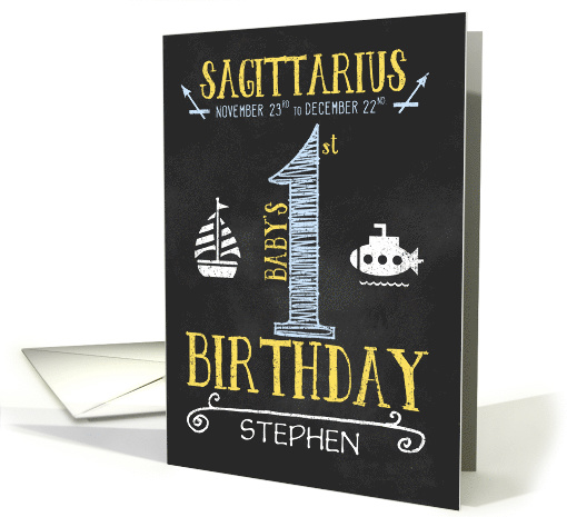 Sagittarius Baby Boy's 1st Birthday November 23rd to... (430800)