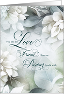 Love and Romance for Gay or Lesbian Life Partners card