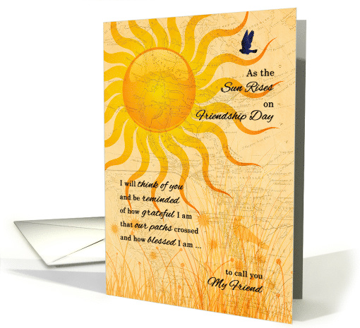 Happy Friendship Day Sunny Meadow card (464773)