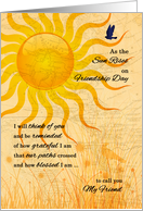 Happy Friendship Day Sunny Meadow card