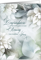 for Son and Daughter in law Vow Renewal Congratulations card