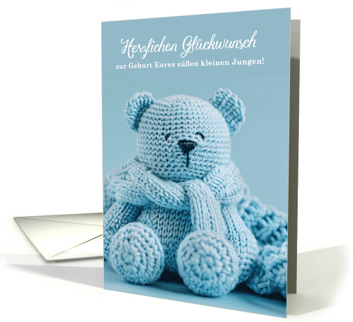 German New Baby Congratulations Glckwnsche card (711923)