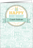 Coach's Birthday...