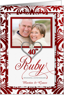 40th Ruby Wedding...