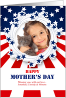 Mother’s Day for a Mom Serving in the Military with Photo card