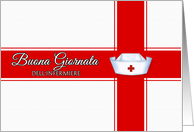 Buona Giornata Dell’infermier Italian Nurses Day Blank card