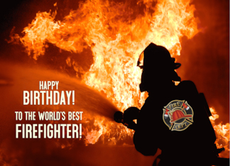 Firefighter Birthday...