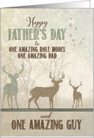 for an AMAZING Dad Father’s Day Deer in the Forest card