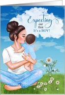 Expecting First Baby and It’s a Boy card