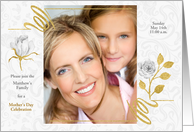 Mother’s Day Celebration Customized Photo Invitation card