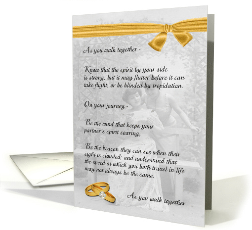 for Two Brides Lesbian Wedding Congratulations card (937851)