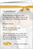 Gay Civil Union Commitment Ceremony Congratulations card