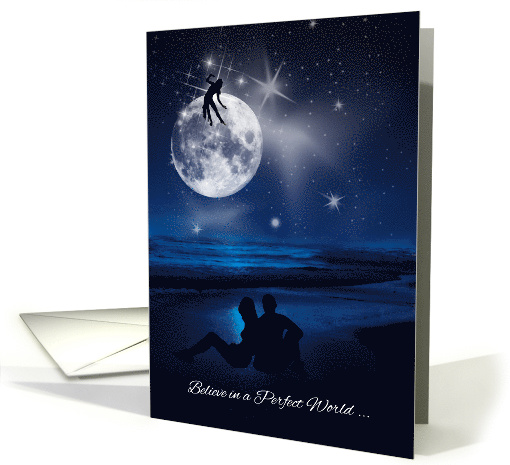 Romantic Chinese Mid Autumn Moon Festival Couple card (962493)