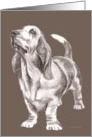 Father’s Day Basset Hound card