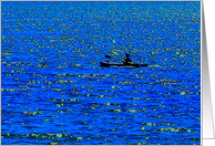 Blue Kayak card