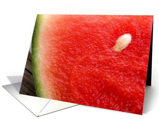 Watermelon card (423462)