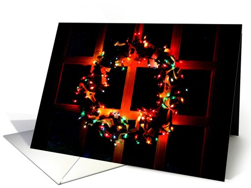 Christmas Wreath card (425899)