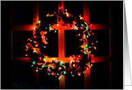 Christmas Wreath card