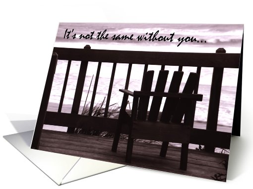 Beach Chair card (428822)