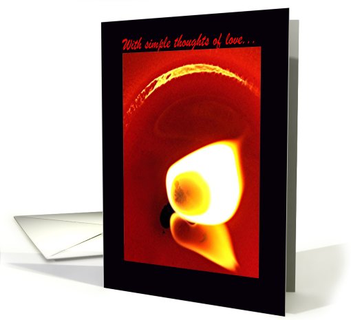 Flame card (431569)