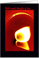 Flame card