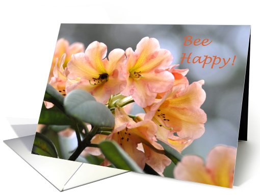 Bee Happy card (438849)