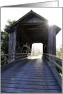 covered bridge card