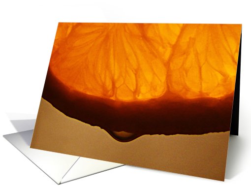 Orange edge card (553490)