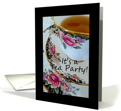 Tea Party card (572320)