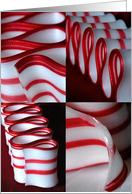 Ribbon candy card