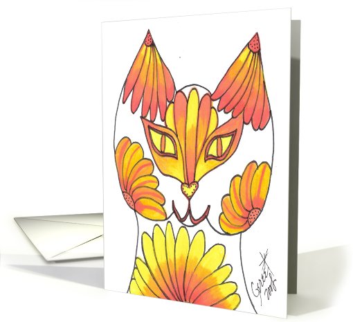 Birthday from Cat card (463322)