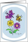 Petals & Wings card