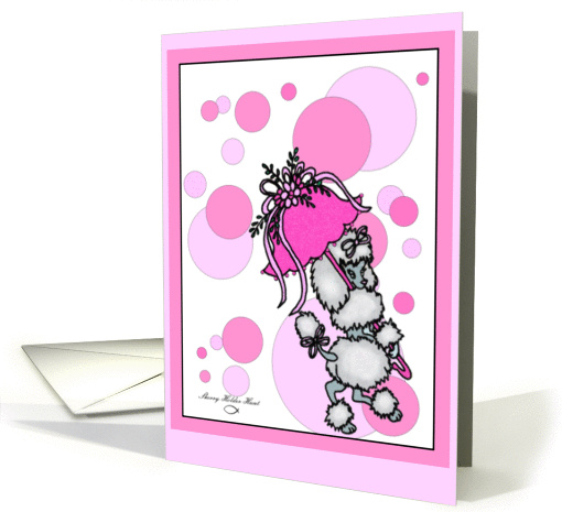 Prancing Down the Aisle card (421601)
