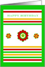 Happy Birthday, My Friend, Mexican Celebration card