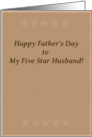 from Wife,Happy Father’s Day,Husband card