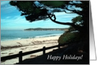 Happy Holidays from California! card