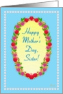 Happy Mother’s Day, Sister! Oval Garden Frame card