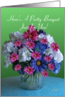 Congratulations! Cancer Free Bouquet card