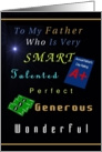 fr. Both of Us, Father, Happy Father’s Day Compliments card