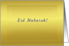 Eid Mubarak, Bright Blessings card