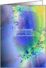 In Loving Remembrance, blank inside card