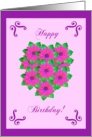 Happy Birthday!, Sunflower Hearts card