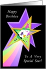 Happy Birthday, Husband, Special Shooting Star, Stars within Stars card